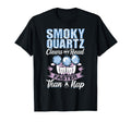 Crystal Healing Smoky Quartz Clear T-Shirt - Casual Everyday Wear Unisex - T-Shirt, Sweatshirt, Hoodie
