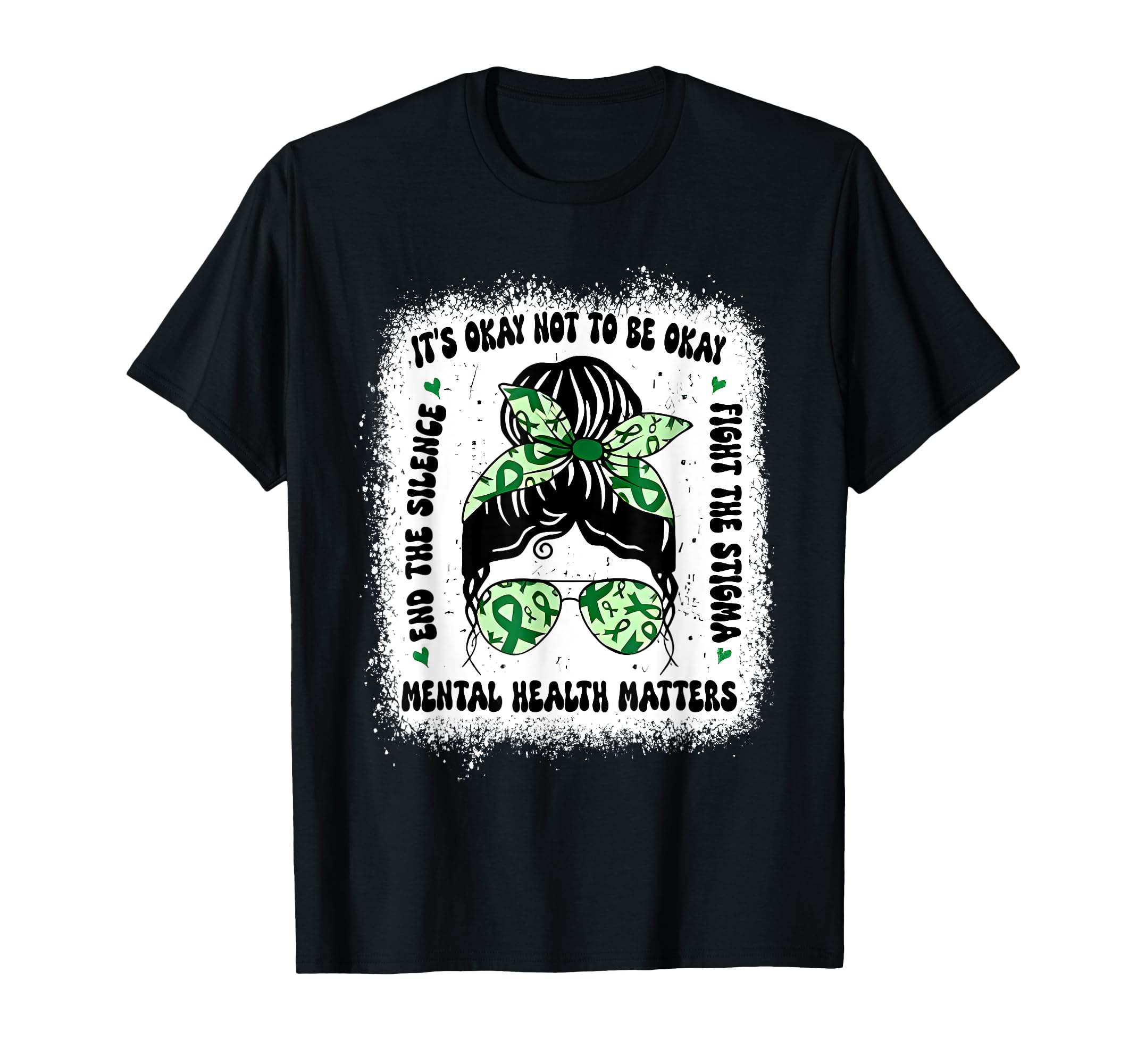 Its Okay To Not Be Okay Mental T-Shirt - Aesthetic Graphic Men Women - T-Shirt, Sweatshirt, Hoodie