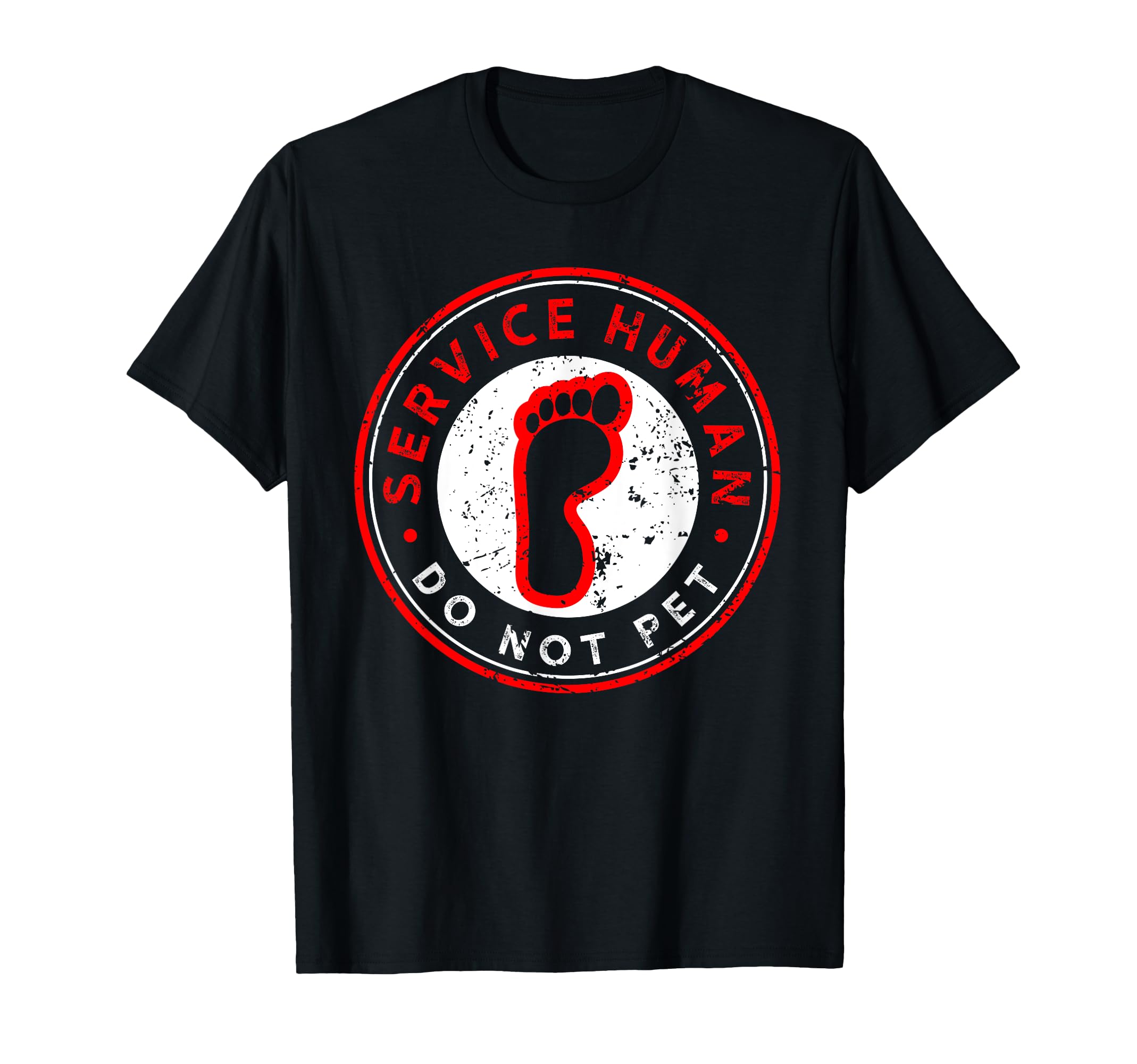 Human Do Not Pet Emotional Service T-Shirt - Unique Graphic for Adults - T-Shirt, Sweatshirt, Hoodie