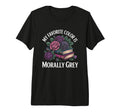 Dark Romance Book Lovers Favorite Color T-Shirt - Graphic Print Men Women - T-Shirt, Sweatshirt, Hoodie