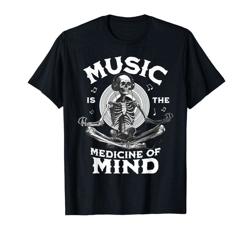 Funny Skeleton Meditation T-Shirt - Fun Novelty Design for Adults - T-Shirt, Sweatshirt, Hoodie