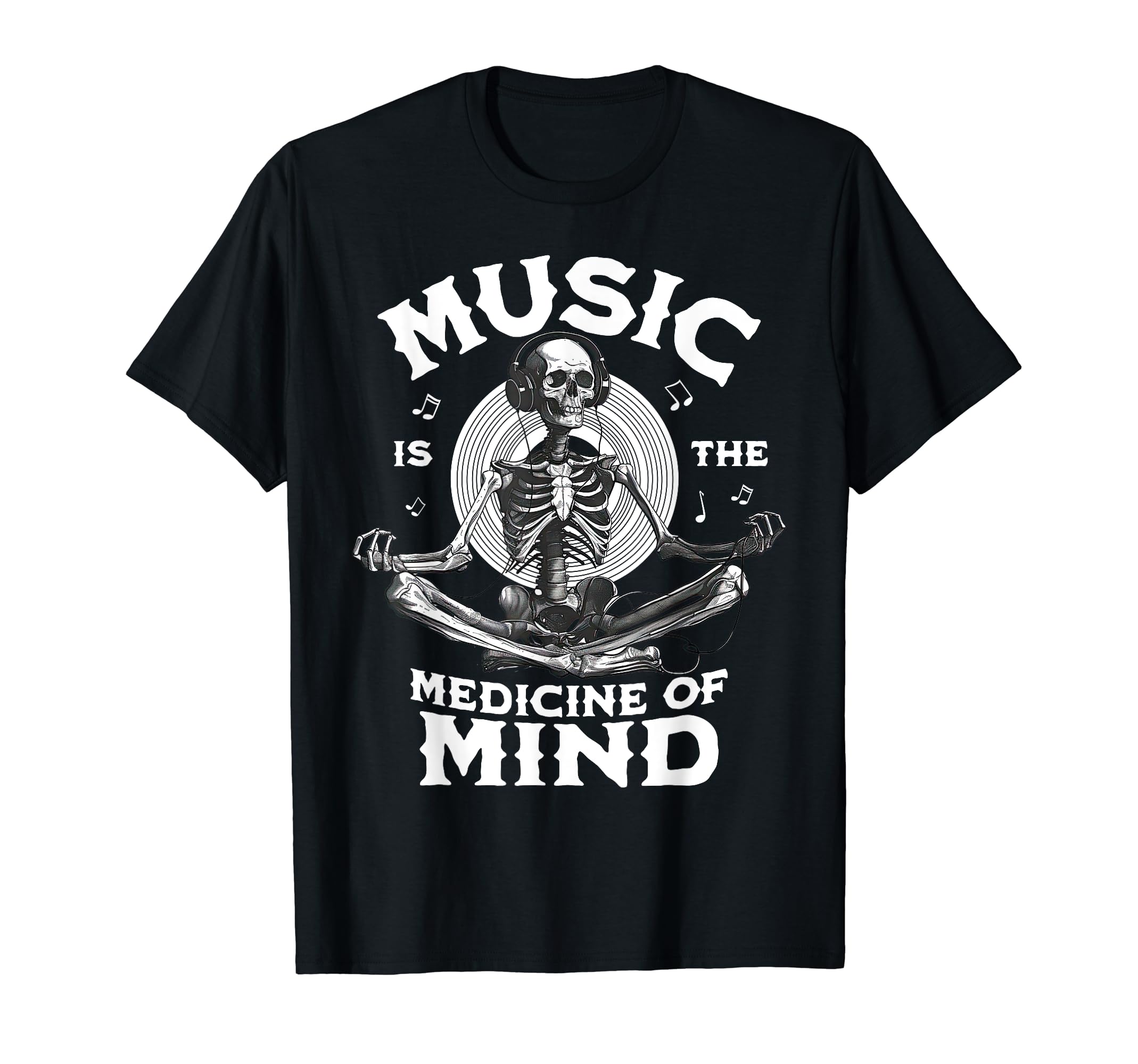 Funny Skeleton Meditation T-Shirt - Fun Novelty Design for Adults - T-Shirt, Sweatshirt, Hoodie