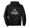 Anti Social Butterfly Funny Hoodie - Fun Novelty Design for Adults - T-Shirt, Sweatshirt, Hoodie