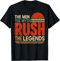 Retro The Men The Myth Rush Legends Men Women Kids Vintage T-Shirt Unisex T-shirt, Sweatshirt, Hoodie, Long Sleeve Tee - T-Shirt, Sweatshirt, Hoodie