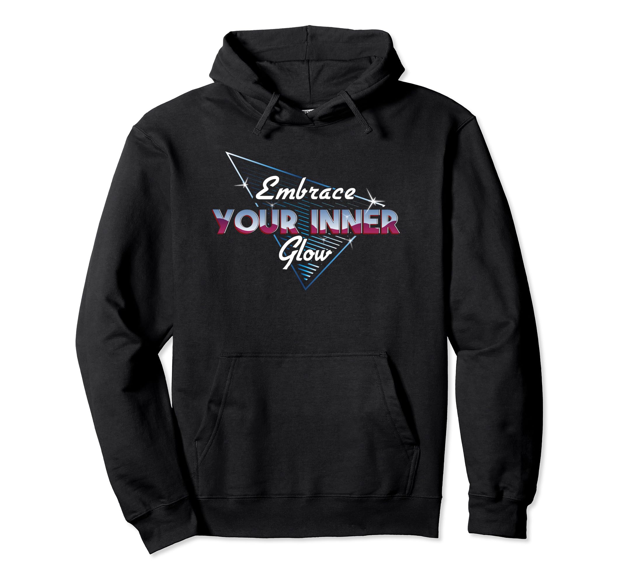 Embrace Your Inner Glow Self Care Hoodie - Custom Art Print for Adults - T-Shirt, Sweatshirt, Hoodie