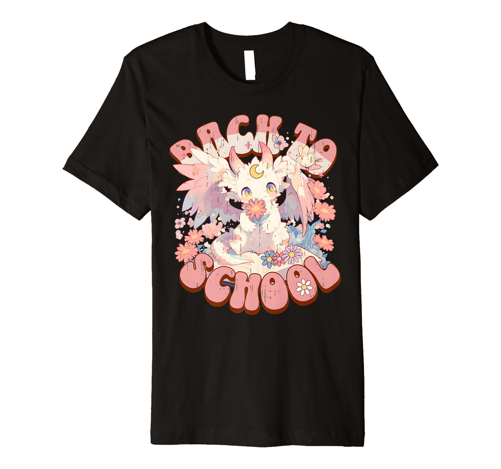 Back To School Dragon Little Bookworm T-Shirt - Streetwear Style Men Women - T-Shirt, Sweatshirt, Hoodie