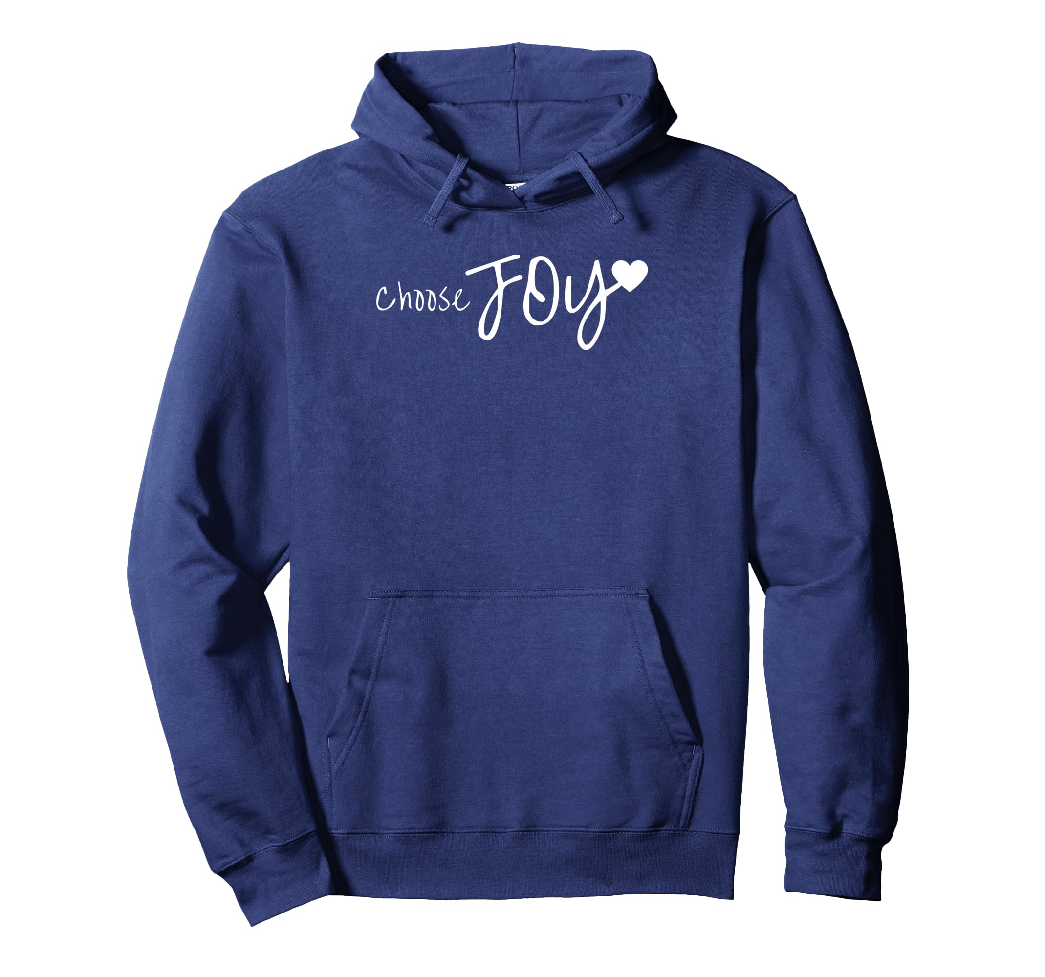 Choose Joy Heart Inspirational Hoodie - Minimalist Print Unisex - T-Shirt, Sweatshirt, Hoodie