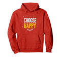 Choose Joy Uplifting Happy Slogan Hoodie - Custom Art Print for Adults - T-Shirt, Sweatshirt, Hoodie