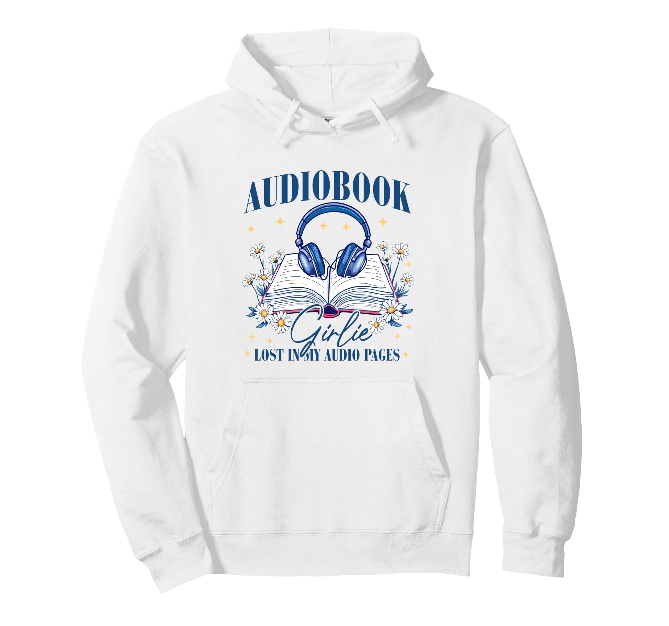 Audiobook Girlie Lost My Audio Pages Hoodie - Novelty Apparel Men Women - T-Shirt, Sweatshirt, Hoodie
