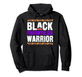 Black Fibromyalgia Warrior African Hoodie - Custom Art Print Unisex - T-Shirt, Sweatshirt, Hoodie