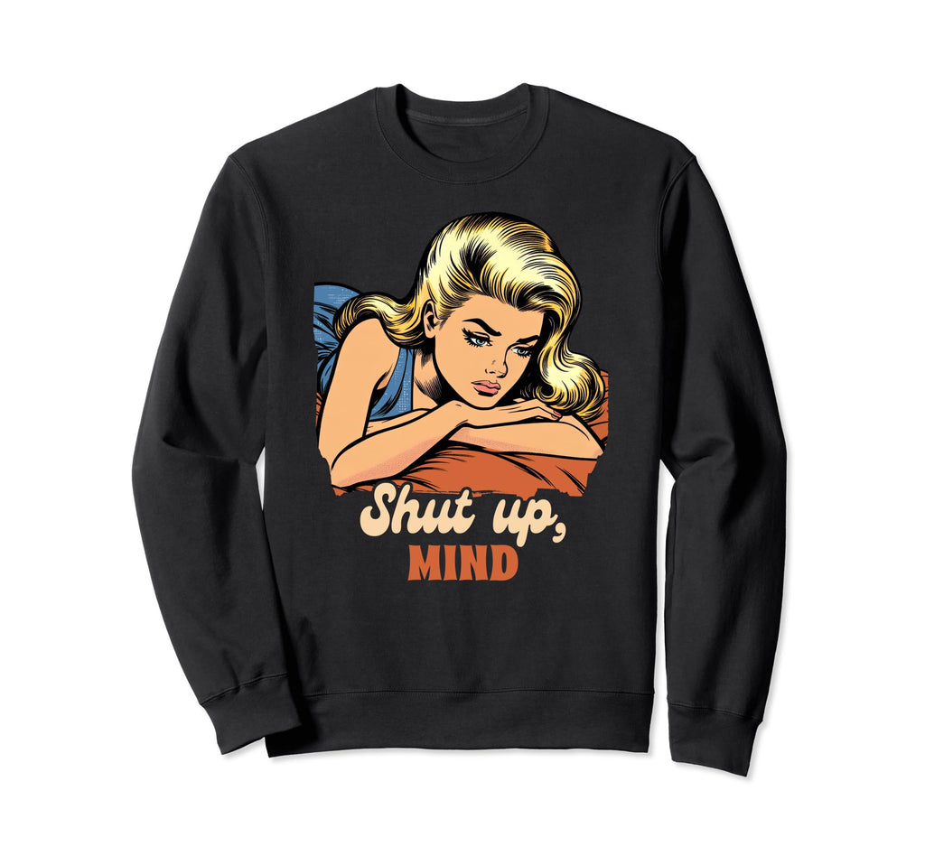 Overthinking Depression Sweatshirt - Casual Everyday Wear for Adults - T-Shirt, Sweatshirt, Hoodie