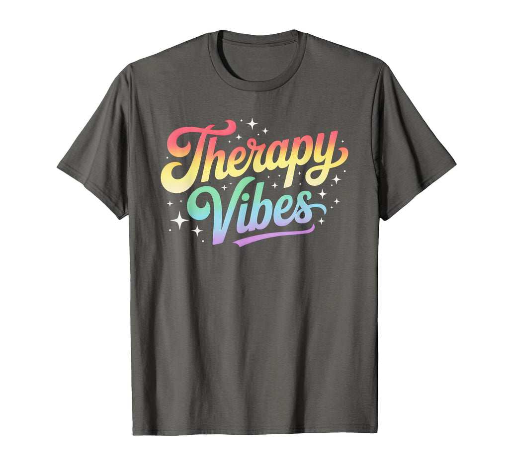 Funny Therapy Vibes Rockstar Rehab T-Shirt - Aesthetic Graphic Men Women - T-Shirt, Sweatshirt, Hoodie