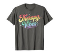 Funny Therapy Vibes Rockstar Rehab T-Shirt - Aesthetic Graphic Men Women - T-Shirt, Sweatshirt, Hoodie
