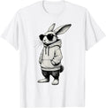Happy Easter Day Bunny Rabbit Men Boys Tees Unisex T-shirt, Sweatshirt, Hoodie, Long Sleeve Tee - T-Shirt, Sweatshirt, Hoodie