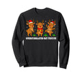 Funny Reindeer Overstimulated But Sweatshirt - Unique Graphic for Adults - T-Shirt, Sweatshirt, Hoodie