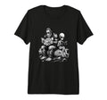 Bookish Bigfoot Alien Reading Club Tri T-Shirt - Streetwear Style Unisex - T-Shirt, Sweatshirt, Hoodie