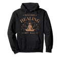Yoga Mom Mindfulness Meditation Mind Hoodie - Minimalist Print Men Women - T-Shirt, Sweatshirt, Hoodie