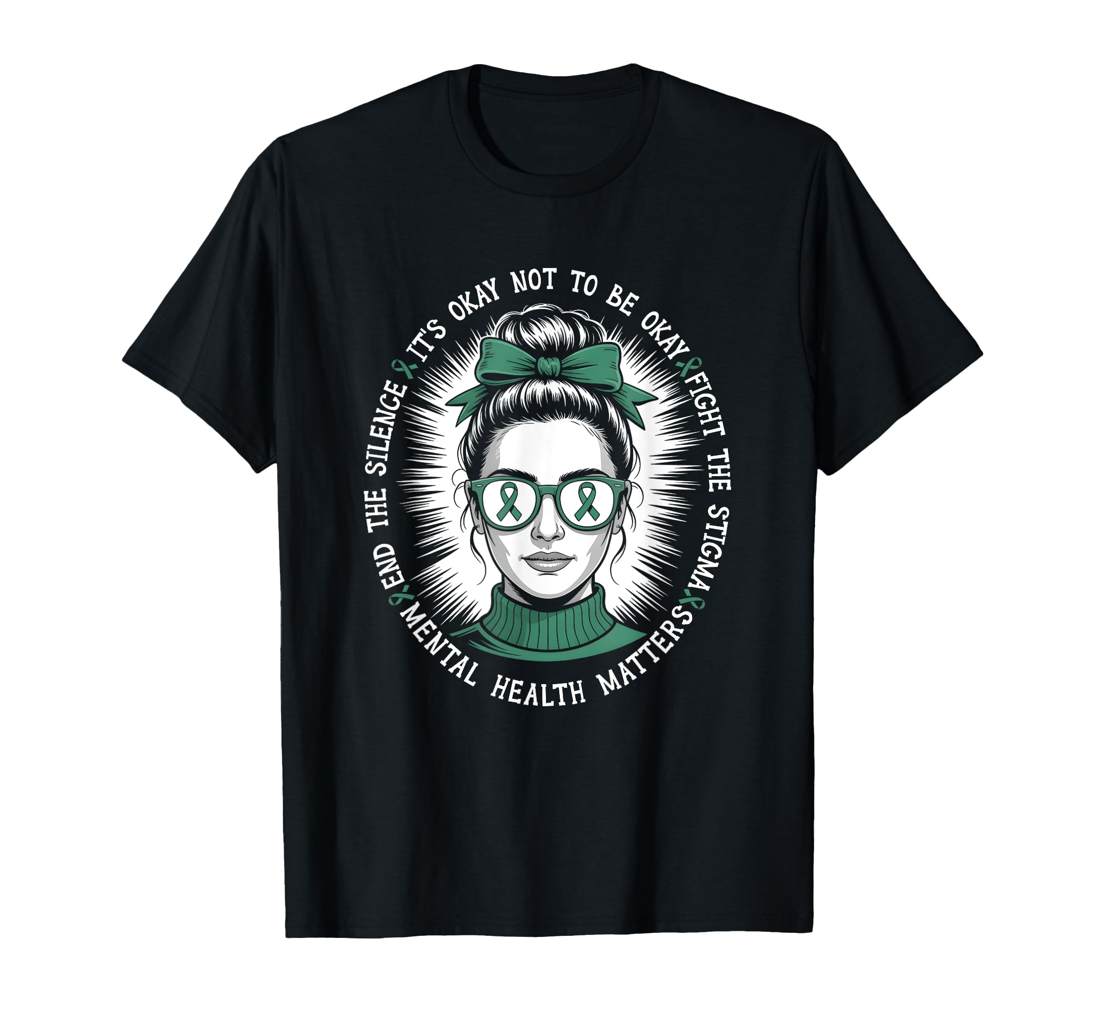 Mental Health Awareness Its Ok Not T-Shirt - Streetwear Style for Adults - T-Shirt, Sweatshirt, Hoodie