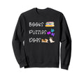 Books Puzzles Dogs Funny Bookish Sweatshirt - Minimalist Print Men Women - T-Shirt, Sweatshirt, Hoodie