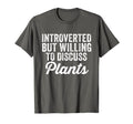 Introverted But Willing To Discuss T-Shirt - Fun Novelty Design Unisex - T-Shirt, Sweatshirt, Hoodie