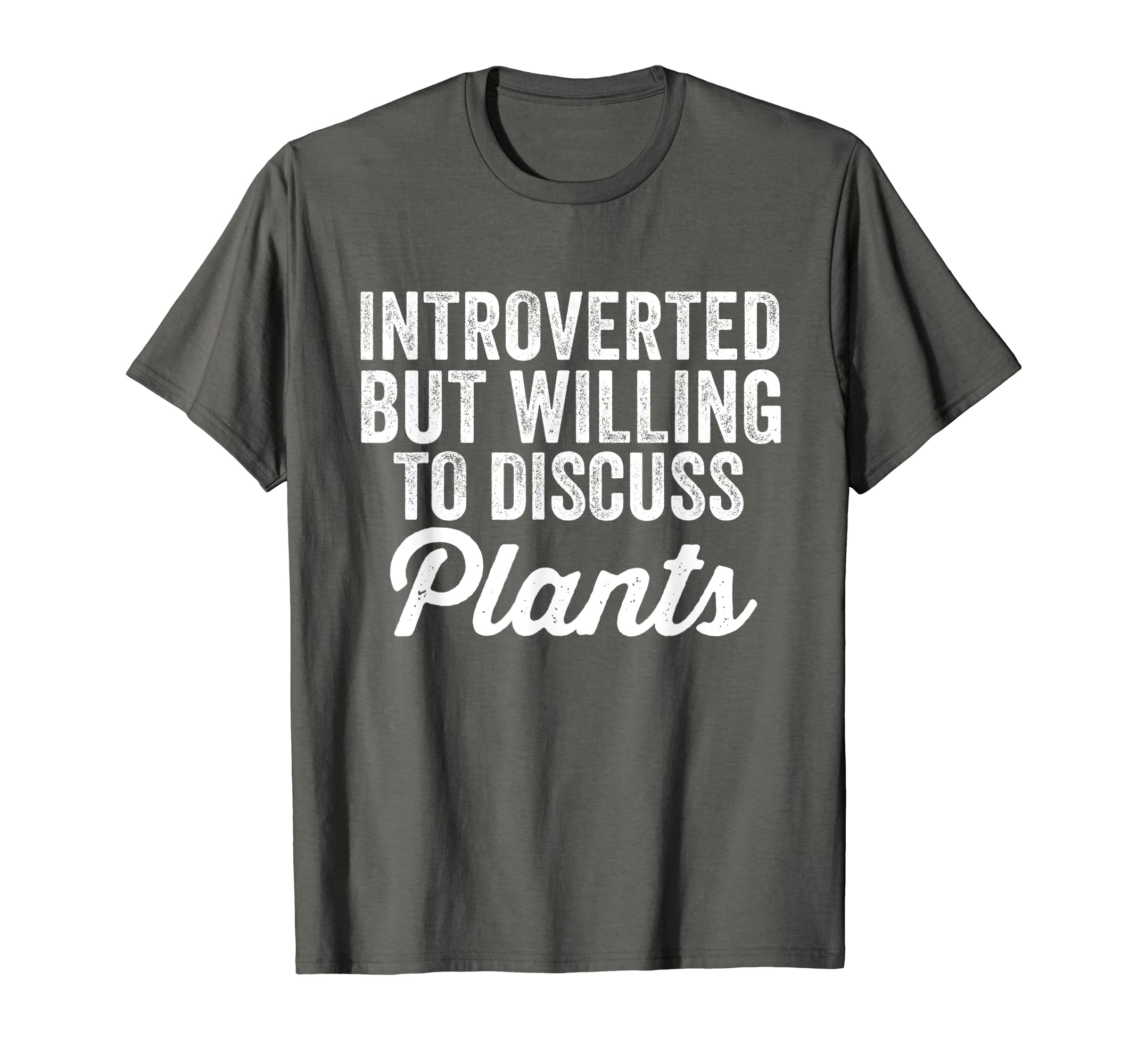 Introverted But Willing To Discuss T-Shirt - Fun Novelty Design Unisex - T-Shirt, Sweatshirt, Hoodie