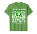 Mental Health Awareness Smile Hippie T-Shirt - Custom Art Print Unisex - T-Shirt, Sweatshirt, Hoodie