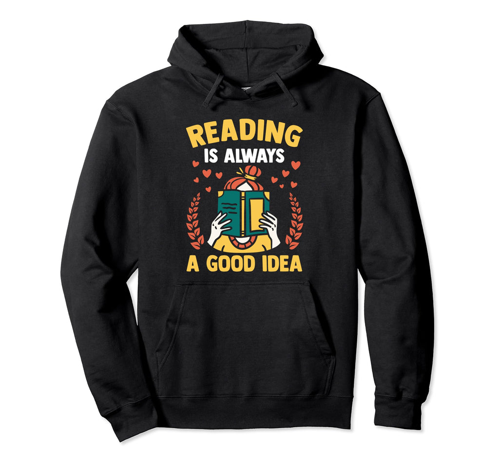 Bookworm Reading Lover Book Addict Hoodie - Unique Graphic for Adults - T-Shirt, Sweatshirt, Hoodie