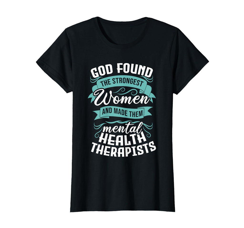 God Found Strongest Mental Health T-Shirt - Minimalist Print Unisex - T-Shirt, Sweatshirt, Hoodie