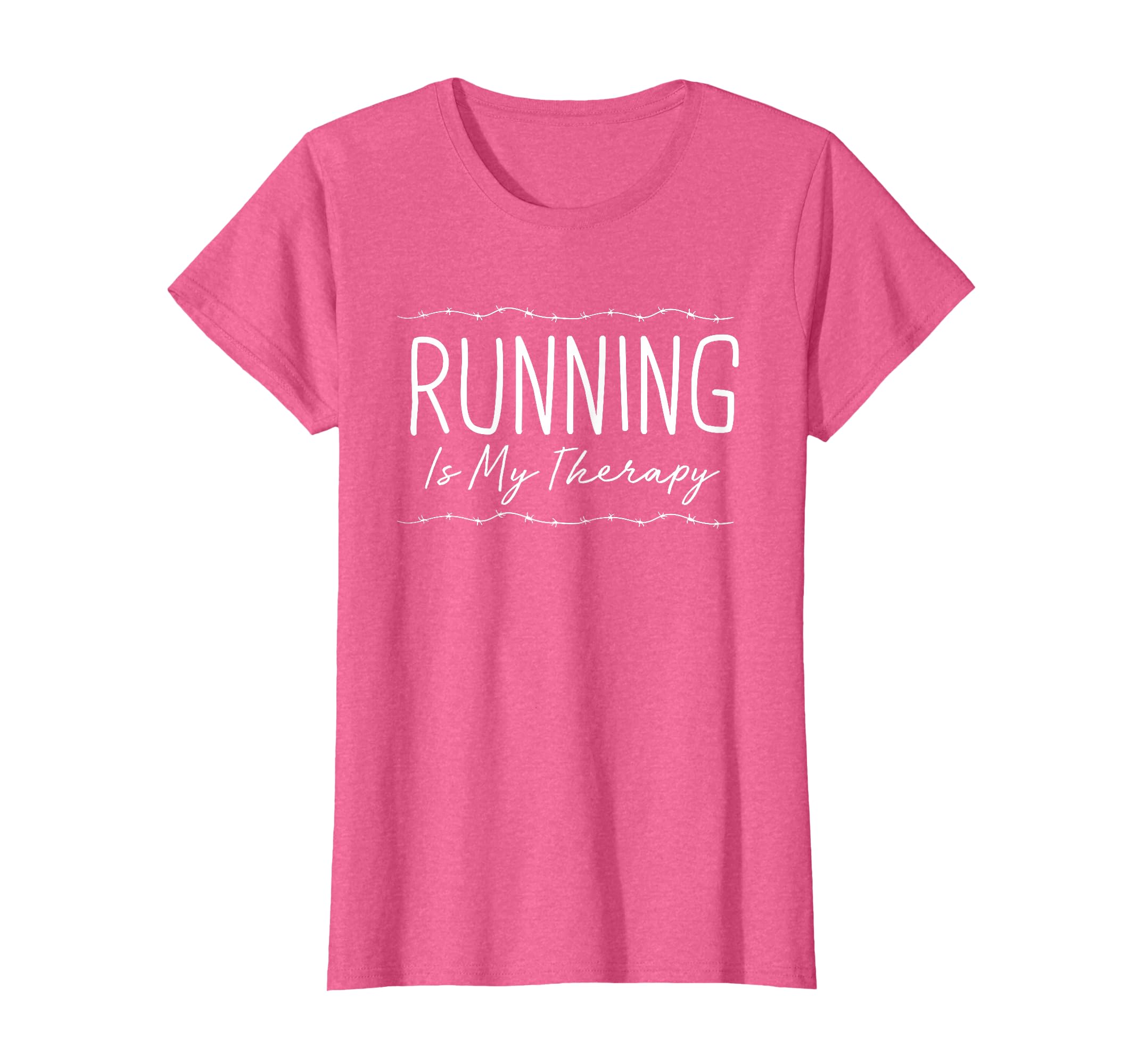 Running Is My Therapy Funny T-Shirt - Casual Everyday Wear Men Women - T-Shirt, Sweatshirt, Hoodie