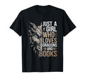 Just Who Loves Dragons And Books T-Shirt - Novelty Apparel Men Women - T-Shirt, Sweatshirt, Hoodie