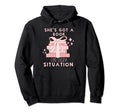 Shes Got Book Every Situation Hoodie - Custom Art Print Men Women - T-Shirt, Sweatshirt, Hoodie