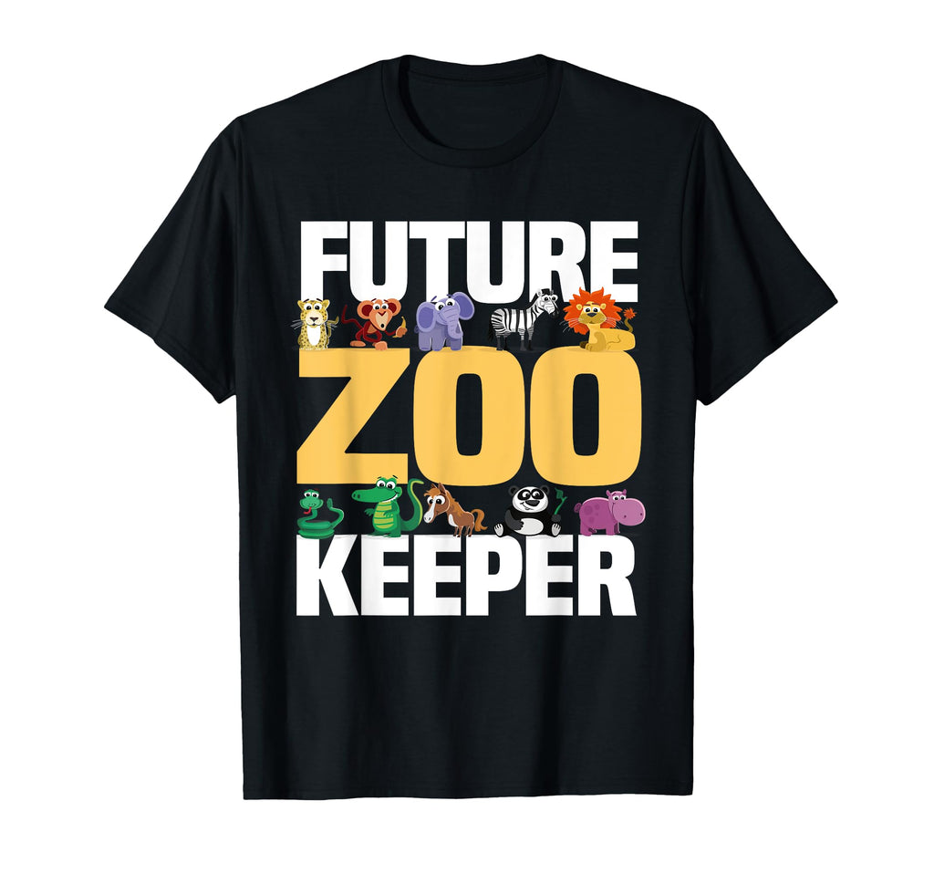 Future Zookeeper Zoogoer Zoo Costume T-Shirt - Custom Art Print Men Women - T-Shirt, Sweatshirt, Hoodie