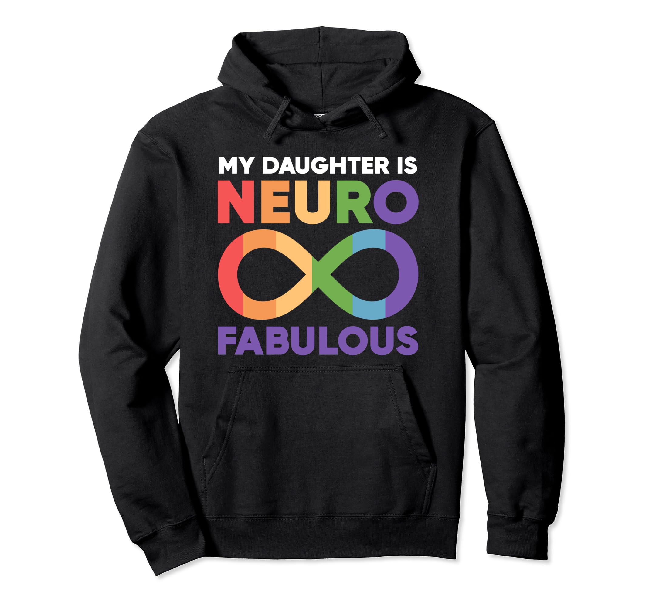 Neurodivergent Mom Neurodiversity Hoodie - Minimalist Print for Adults - T-Shirt, Sweatshirt, Hoodie