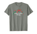 Flowers Red Keep Freakin Going T-Shirt - Custom Art Print Unisex - T-Shirt, Sweatshirt, Hoodie