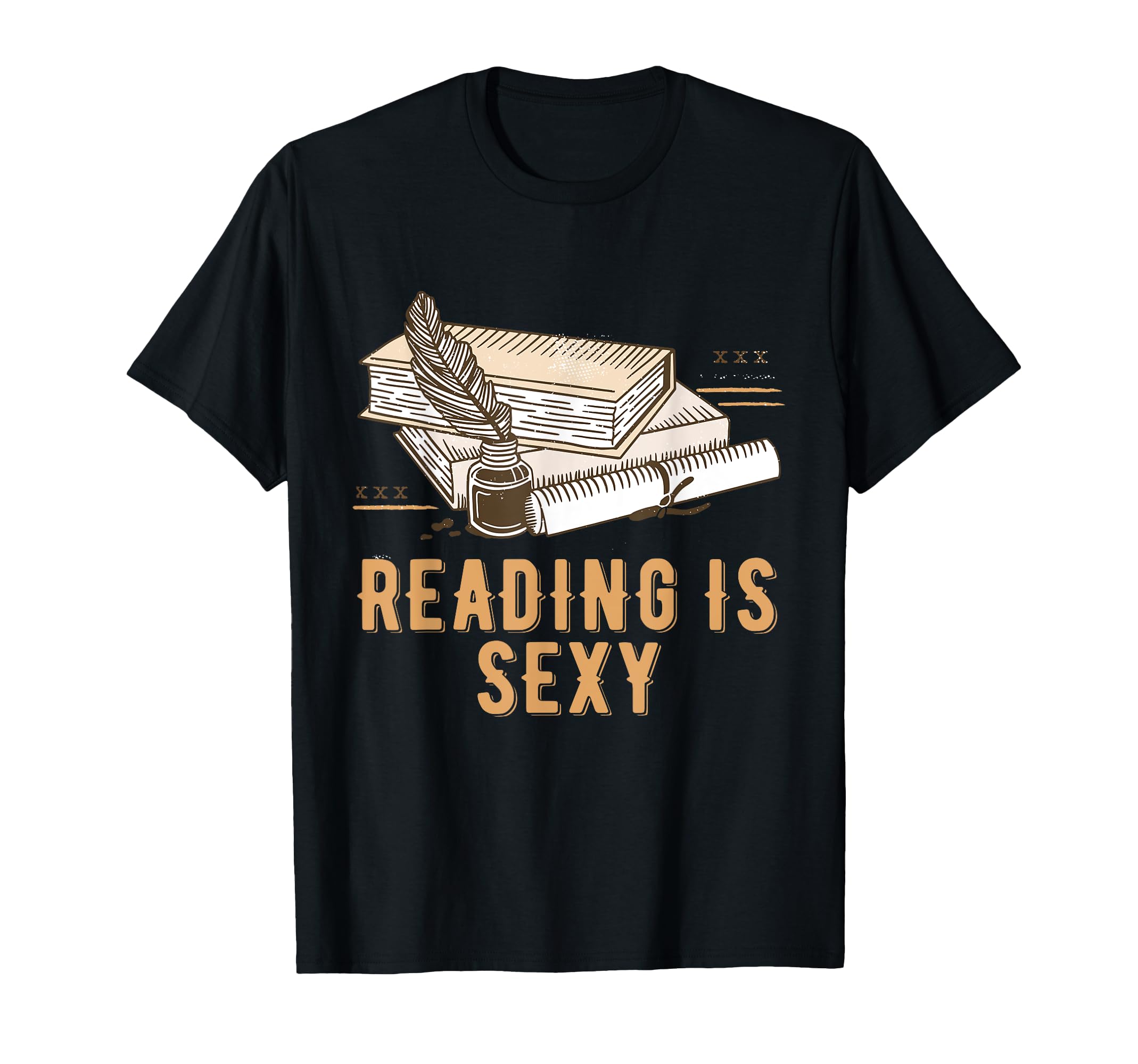 Reading Is Sexy Funny Bookworm T-Shirt - Casual Everyday Wear Men Women - T-Shirt, Sweatshirt, Hoodie