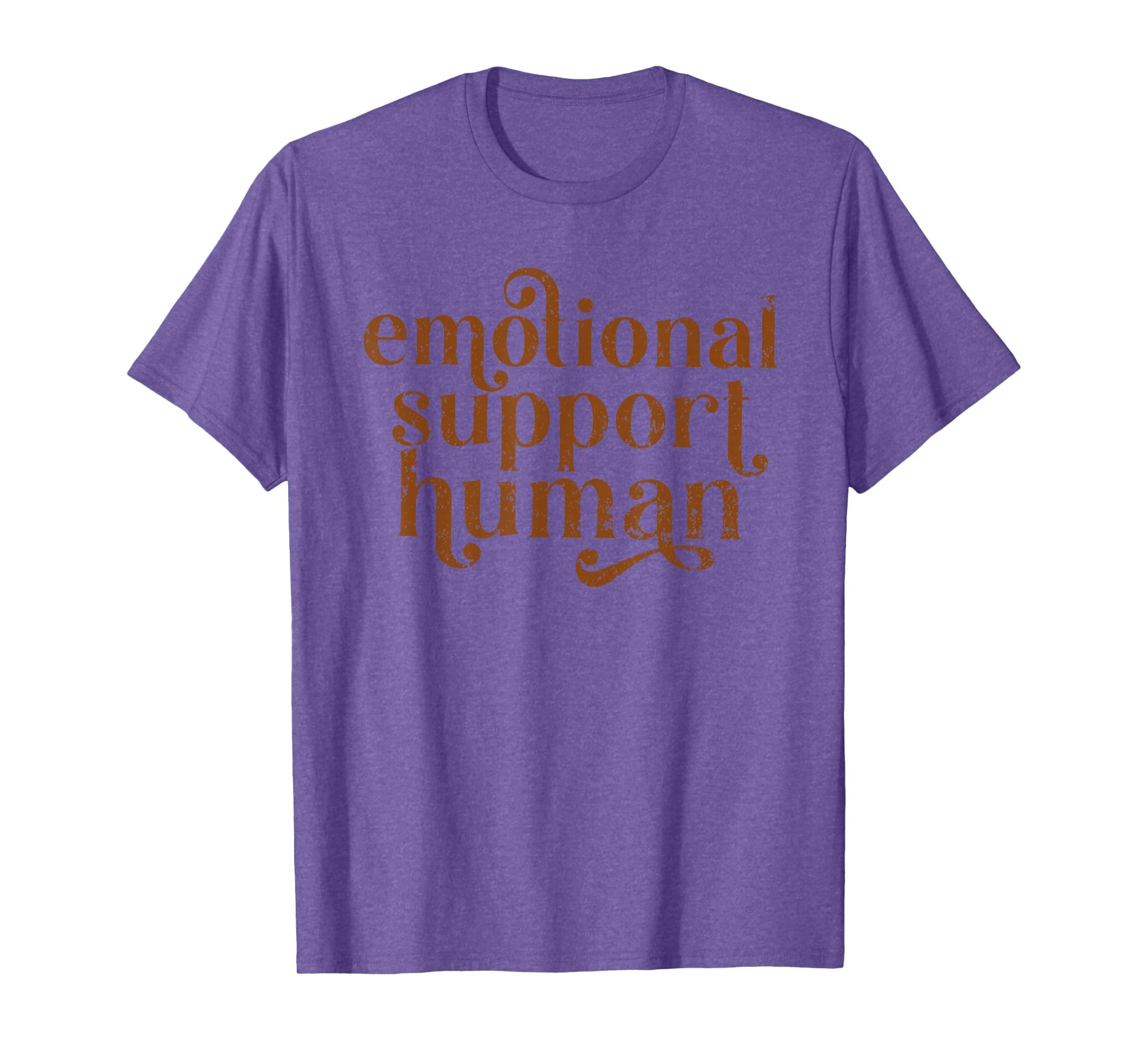 Emotional Support Human Graduation T-Shirt - Minimalist Print for Adults - T-Shirt, Sweatshirt, Hoodie
