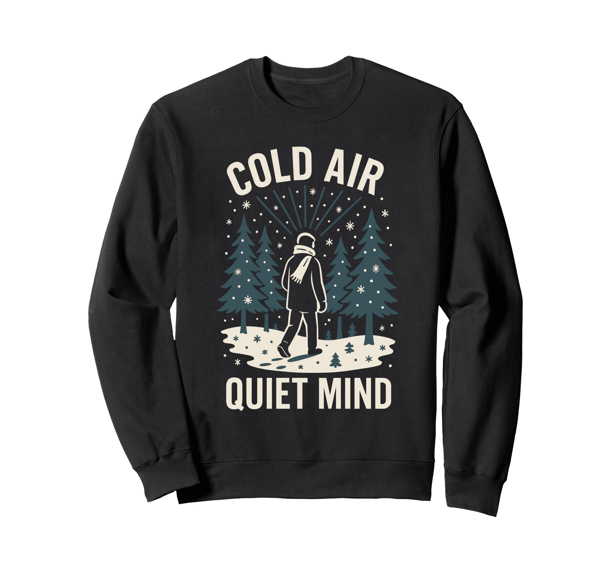 Forest Walk Overthinker Mental Sweatshirt - Novelty Apparel for Adults - T-Shirt, Sweatshirt, Hoodie