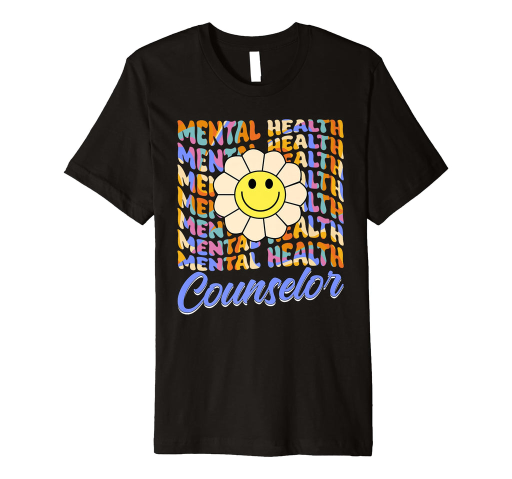 Sunflower Mental Health Counselor T-Shirt - Streetwear Style for Adults - T-Shirt, Sweatshirt, Hoodie