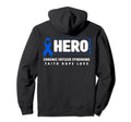 Chronic Fatigue Syndrome Hero Chronic Hoodie - Custom Art Print for Adults - T-Shirt, Sweatshirt, Hoodie