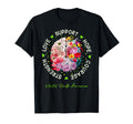 Motivational Support Floral Brain T-Shirt - Custom Art Print Men Women - T-Shirt, Sweatshirt, Hoodie