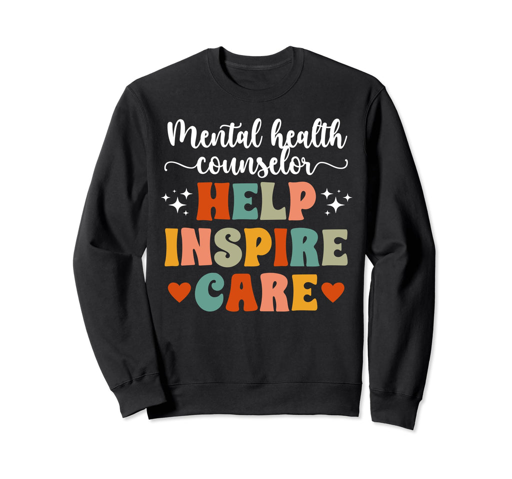 Mental Health Counselor Mental Health Sweatshirt - Minimalist Print Unisex - T-Shirt, Sweatshirt, Hoodie