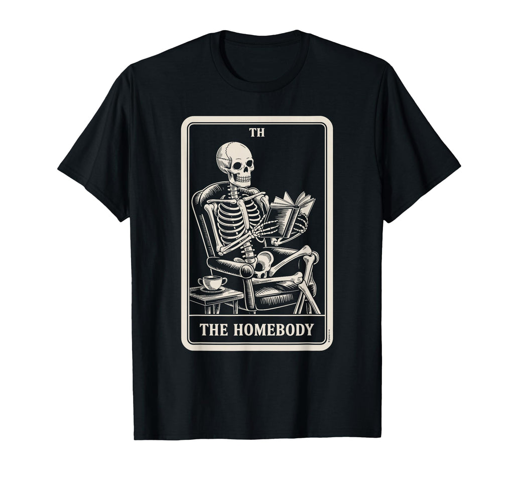 Homebody Tarot Indoorsy Antisocial T-Shirt - Novelty Apparel Men Women - T-Shirt, Sweatshirt, Hoodie