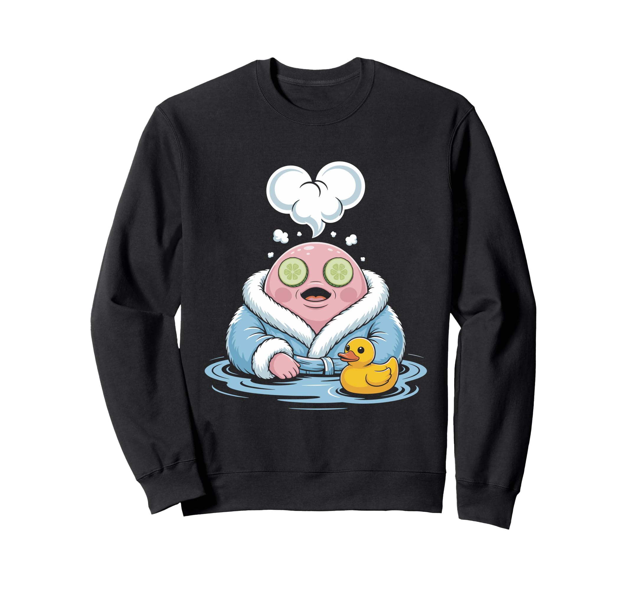 Blobfish Relax Sweatshirt - Custom Art Print Unisex - T-Shirt, Sweatshirt, Hoodie