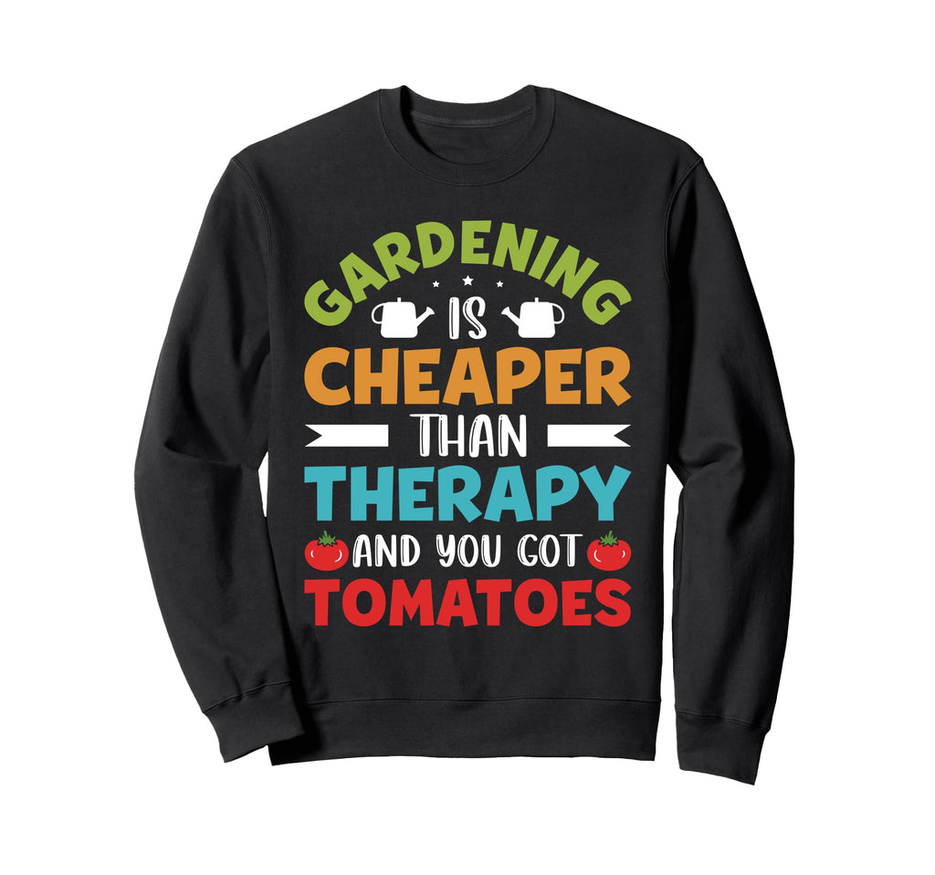 Gardening My Way Therapy Plant Sweatshirt - Aesthetic Graphic Men Women - T-Shirt, Sweatshirt, Hoodie