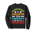 Gardening My Way Therapy Plant Sweatshirt - Aesthetic Graphic Men Women - T-Shirt, Sweatshirt, Hoodie
