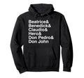 Shakespeare Much Ado About Nothing Hoodie - Casual Everyday Wear Men Women - T-Shirt, Sweatshirt, Hoodie