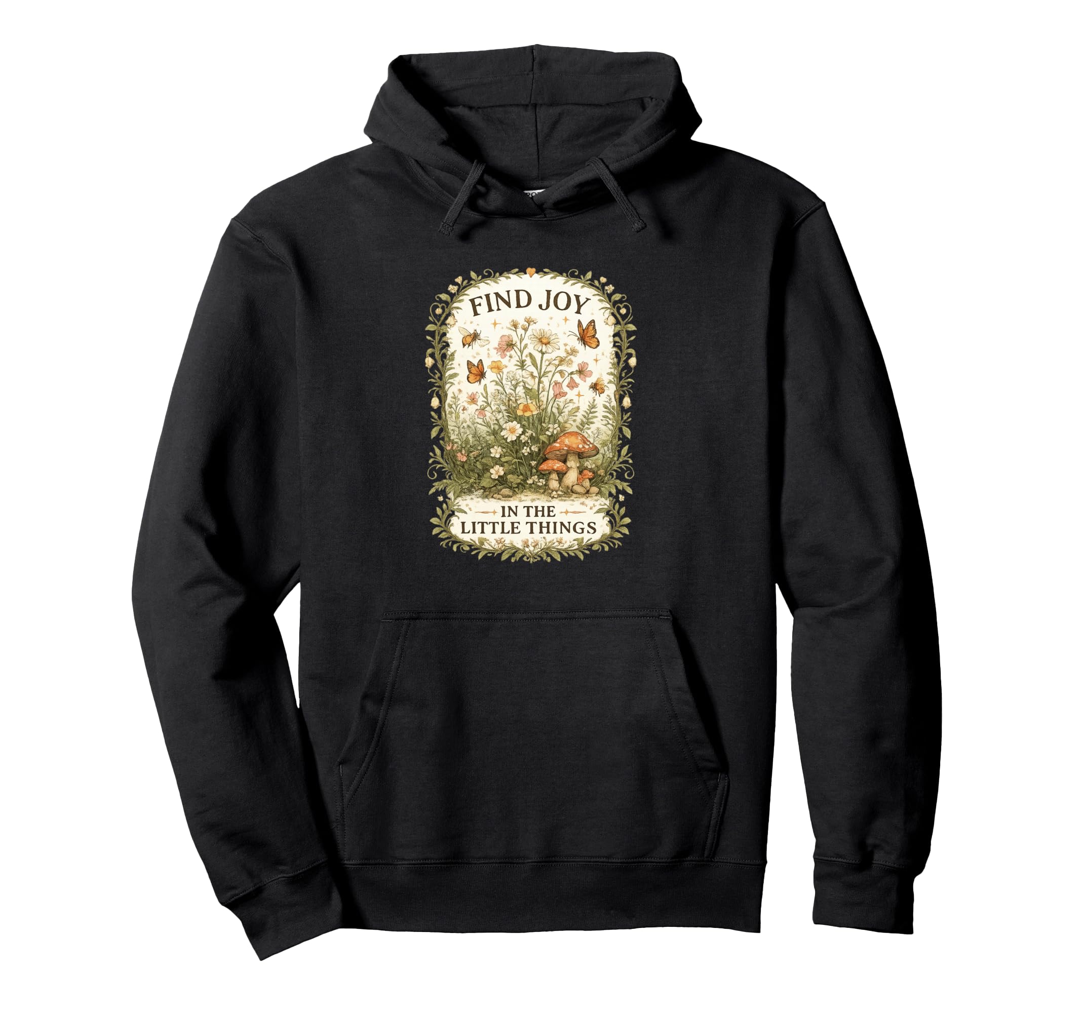 Positive Affirmation Choose Joy Hoodie - Casual Everyday Wear Men Women - T-Shirt, Sweatshirt, Hoodie