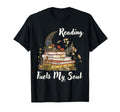 Reading Fuels My Soul Inspirational T-Shirt - Streetwear Style Men Women - T-Shirt, Sweatshirt, Hoodie