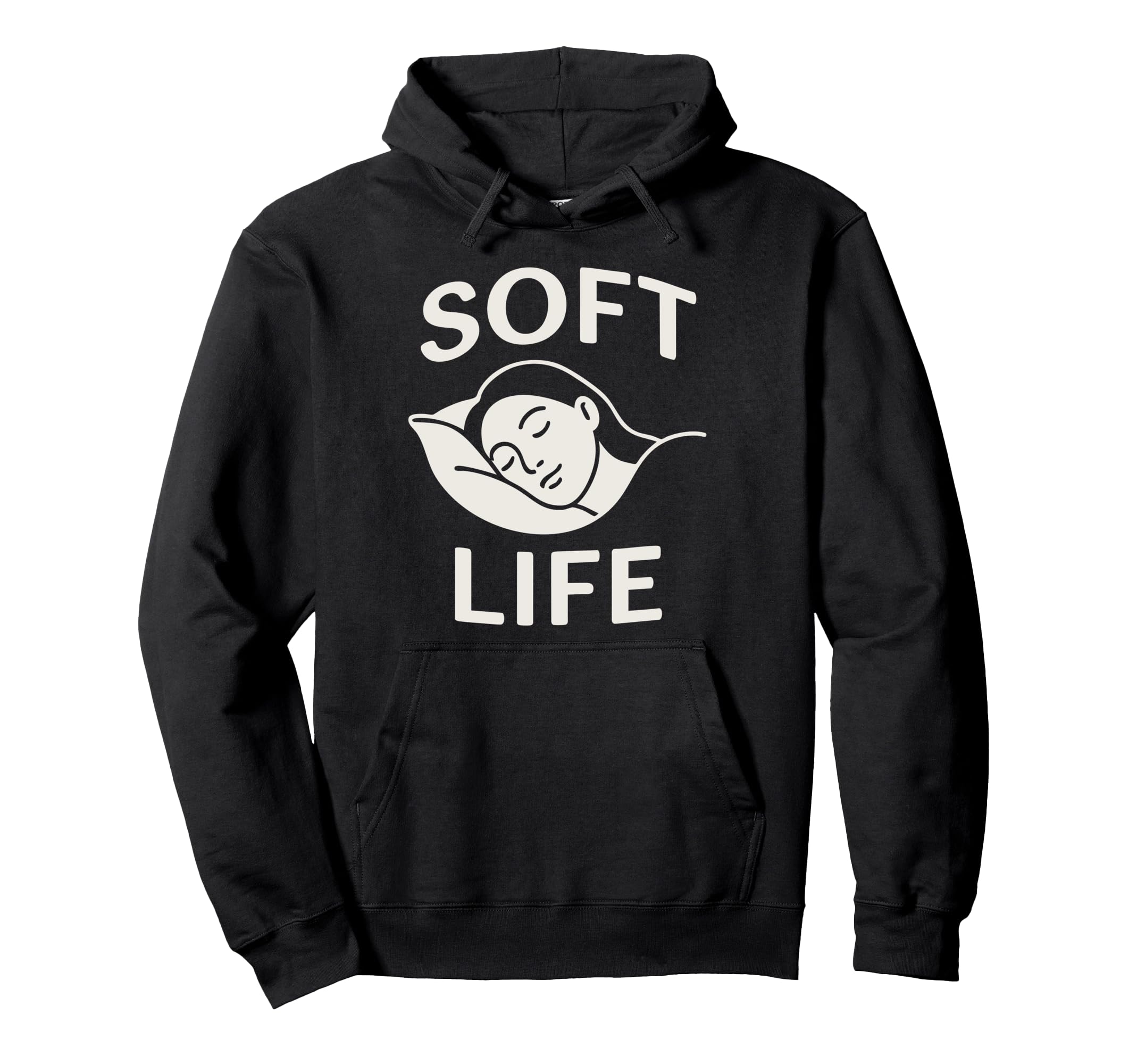 Soft Life Decompress Self Care Anti Hoodie - Custom Art Print Unisex - T-Shirt, Sweatshirt, Hoodie