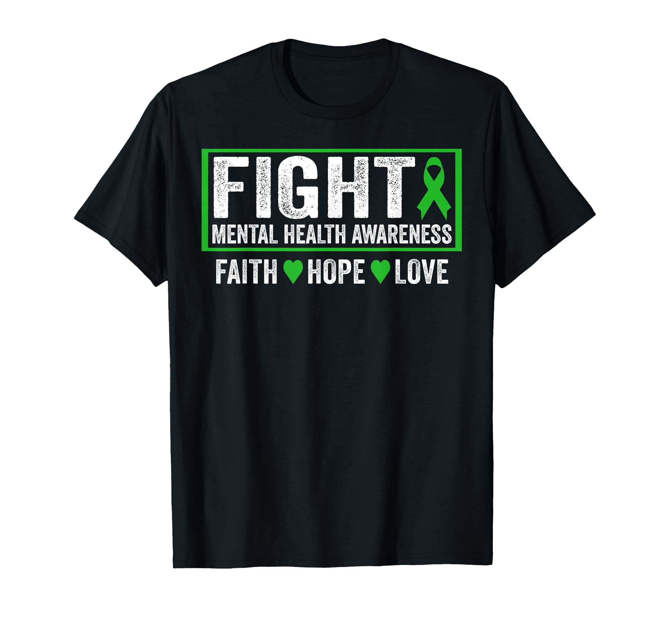 Mental Health Awareness Fight T-Shirt - Fun Novelty Design for Adults - T-Shirt, Sweatshirt, Hoodie